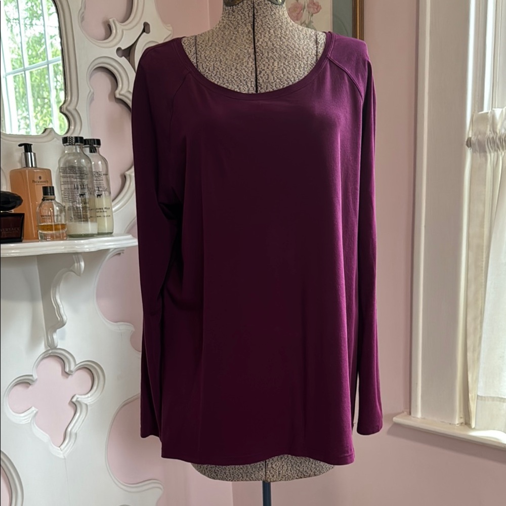 Lululemon Love Tee long sleeve unworn purple 12